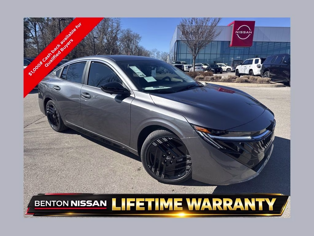 2026 Gun Metallic Nissan Sentra SR FWD Sedan