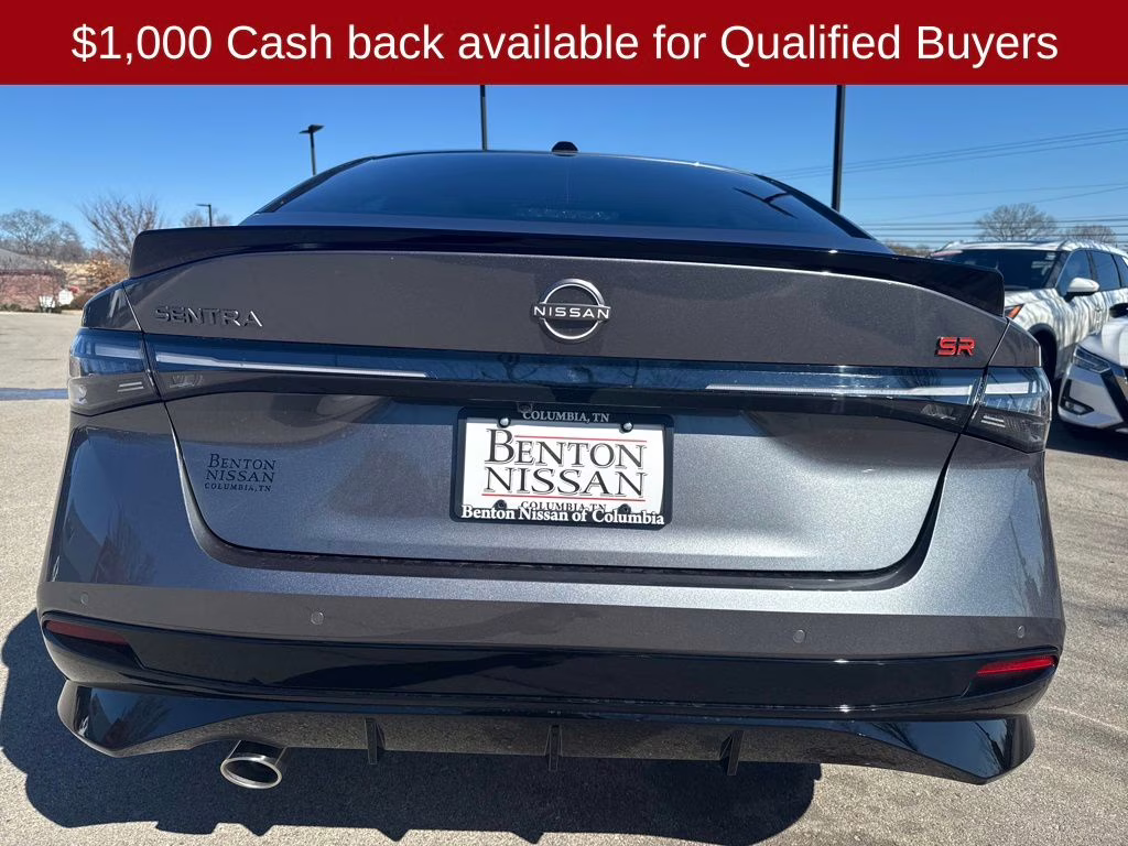 2026 Gun Metallic Nissan Sentra SR FWD Sedan