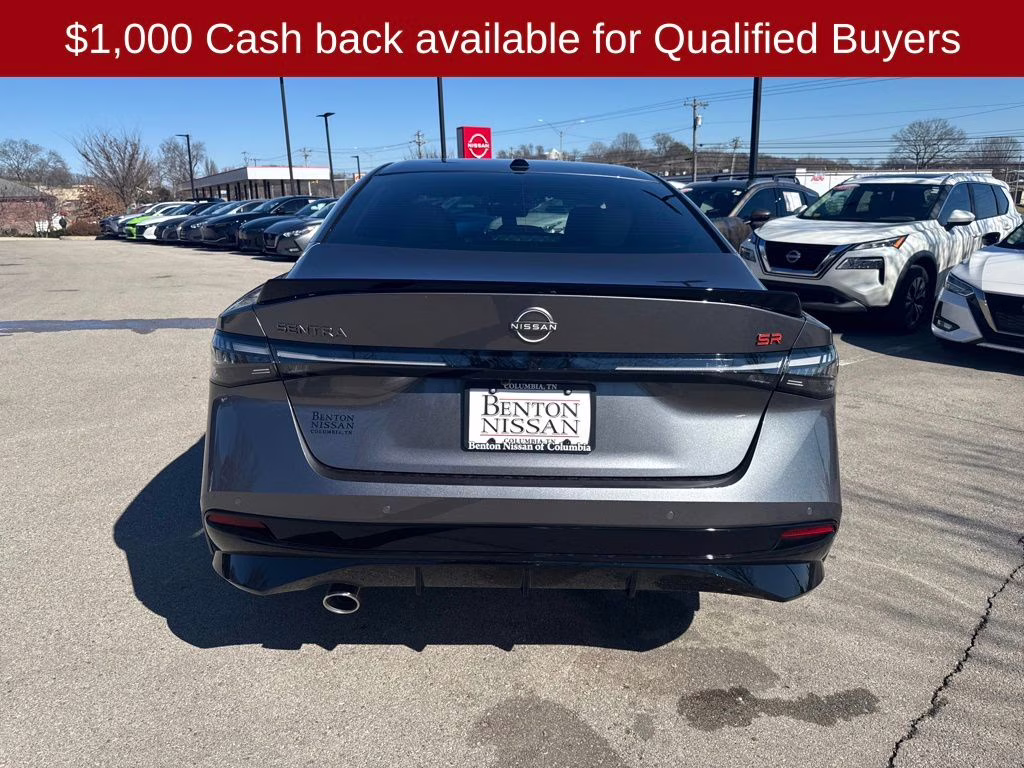 2026 Gun Metallic Nissan Sentra SR FWD Sedan