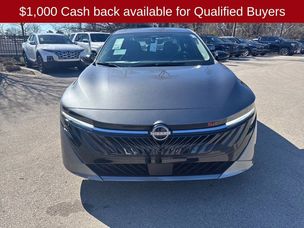 2026 Gun Metallic Nissan Sentra SR FWD Sedan