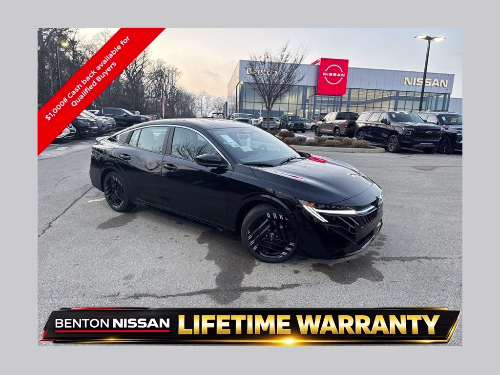 2026 Super Black Nissan Sentra SR FWD Sedan