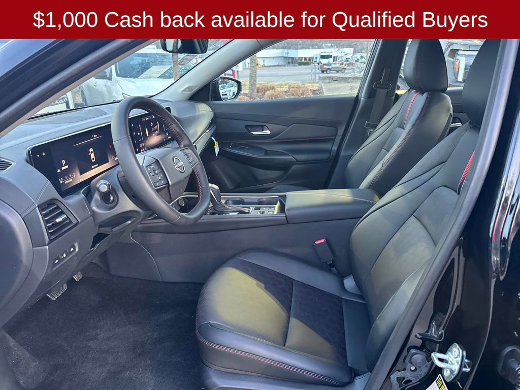 2026 Super Black Nissan Sentra SR FWD Sedan