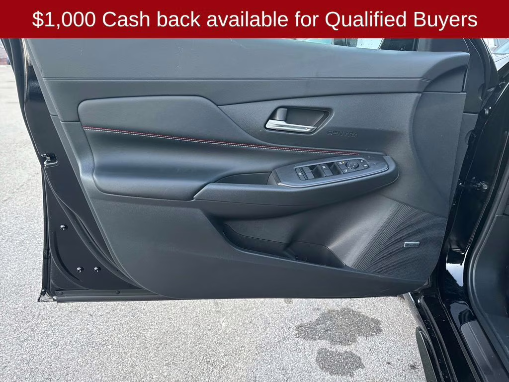 2026 Super Black Nissan Sentra SR FWD Sedan