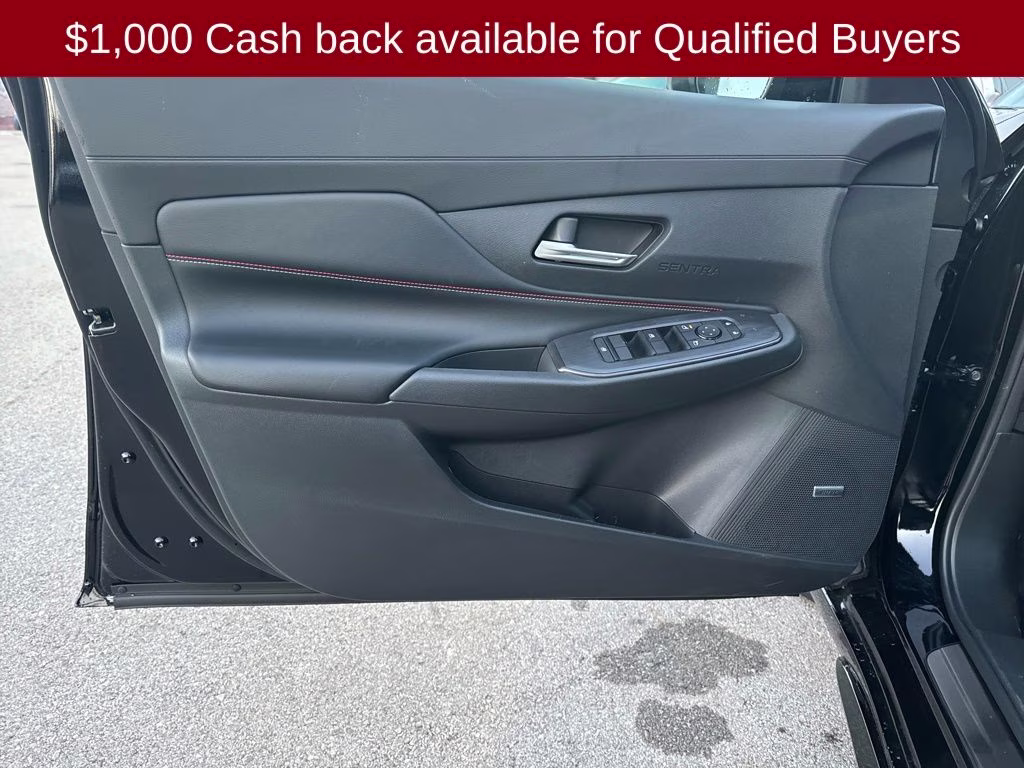 2026 Super Black Nissan Sentra SR FWD Sedan