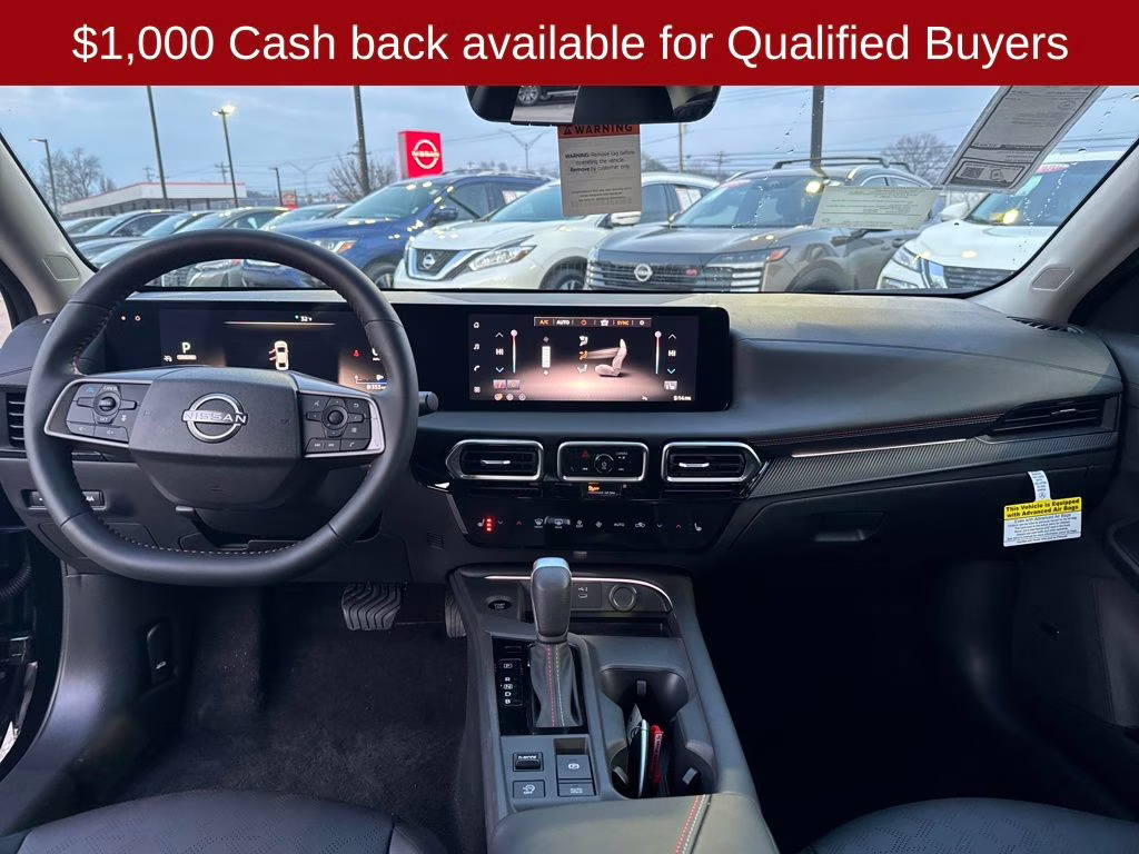 2026 Super Black Nissan Sentra SR FWD Sedan