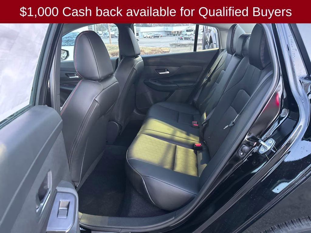 2026 Super Black Nissan Sentra SR FWD Sedan
