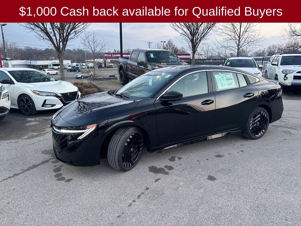 2026 Super Black Nissan Sentra SR FWD Sedan