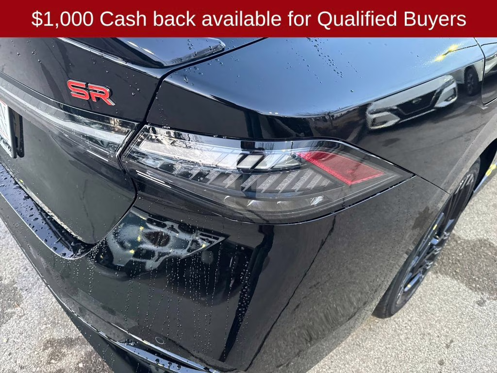 2026 Super Black Nissan Sentra SR FWD Sedan