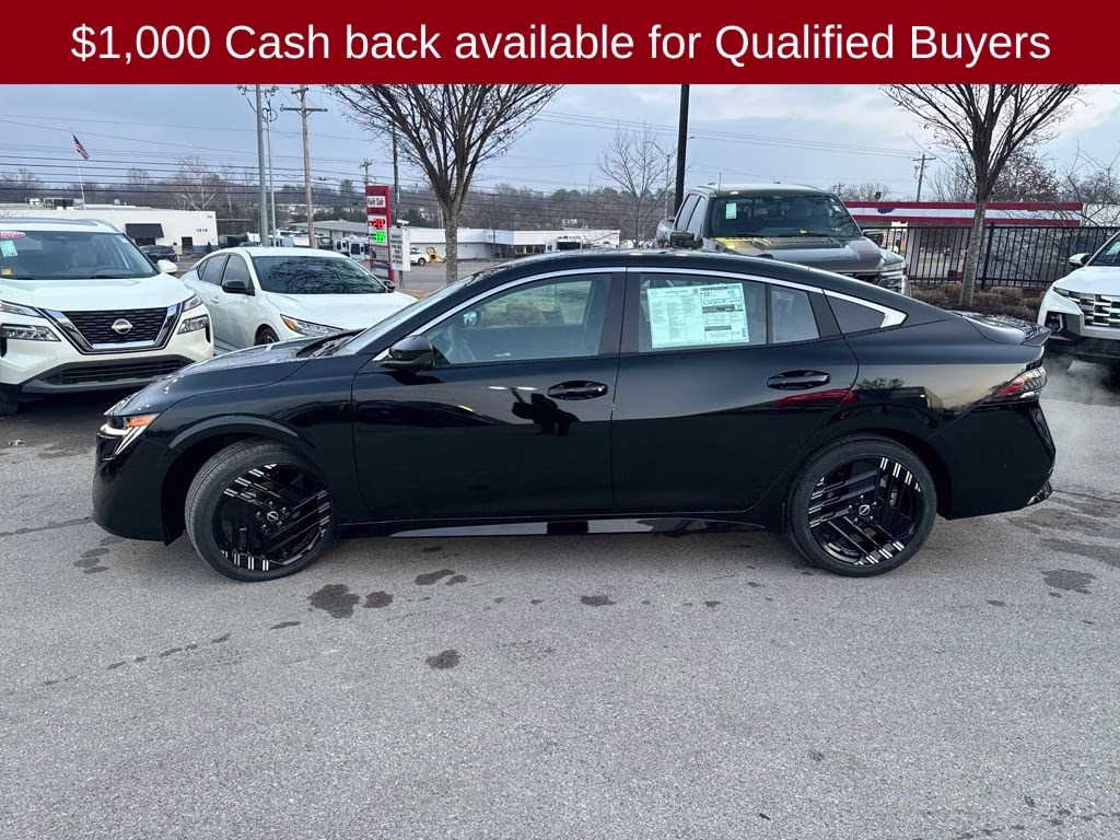 2026 Super Black Nissan Sentra SR FWD Sedan