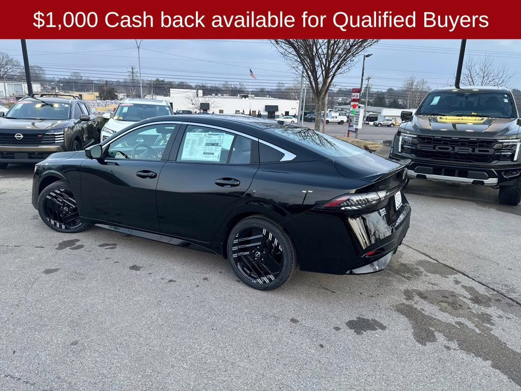 2026 Super Black Nissan Sentra SR FWD Sedan