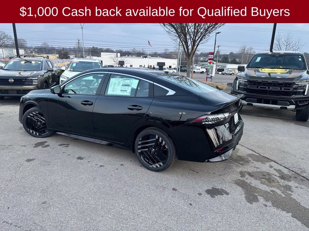 2026 Super Black Nissan Sentra SR FWD Sedan