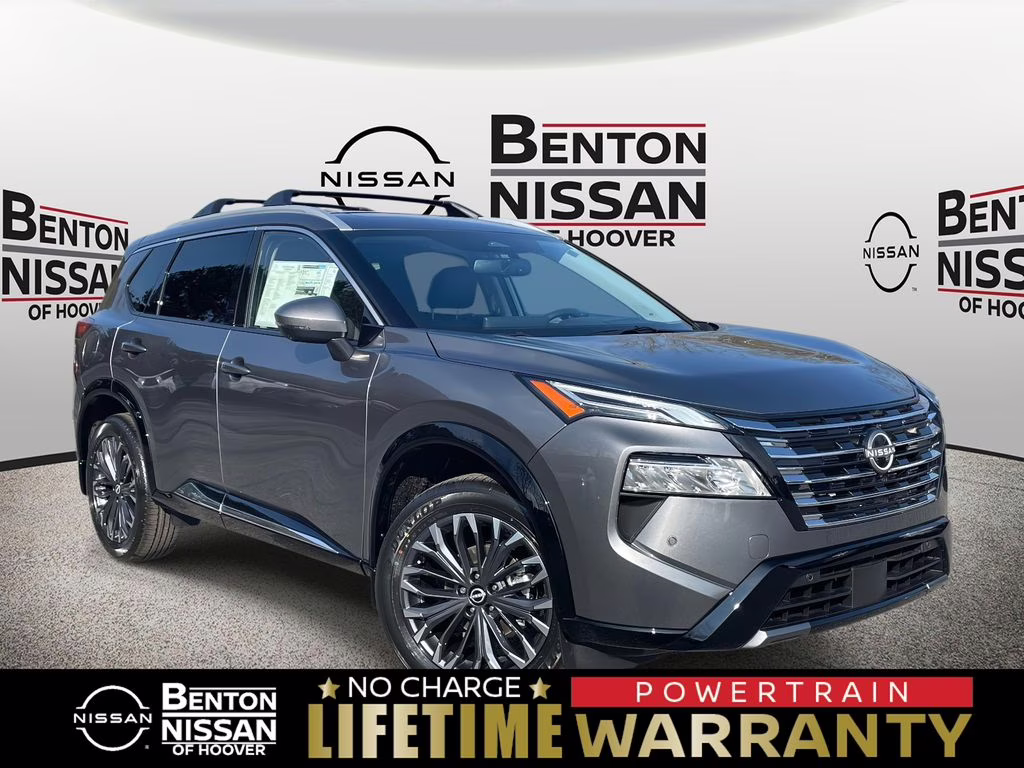 2026 Gun Metallic Nissan Rogue Platinum AWD SUV