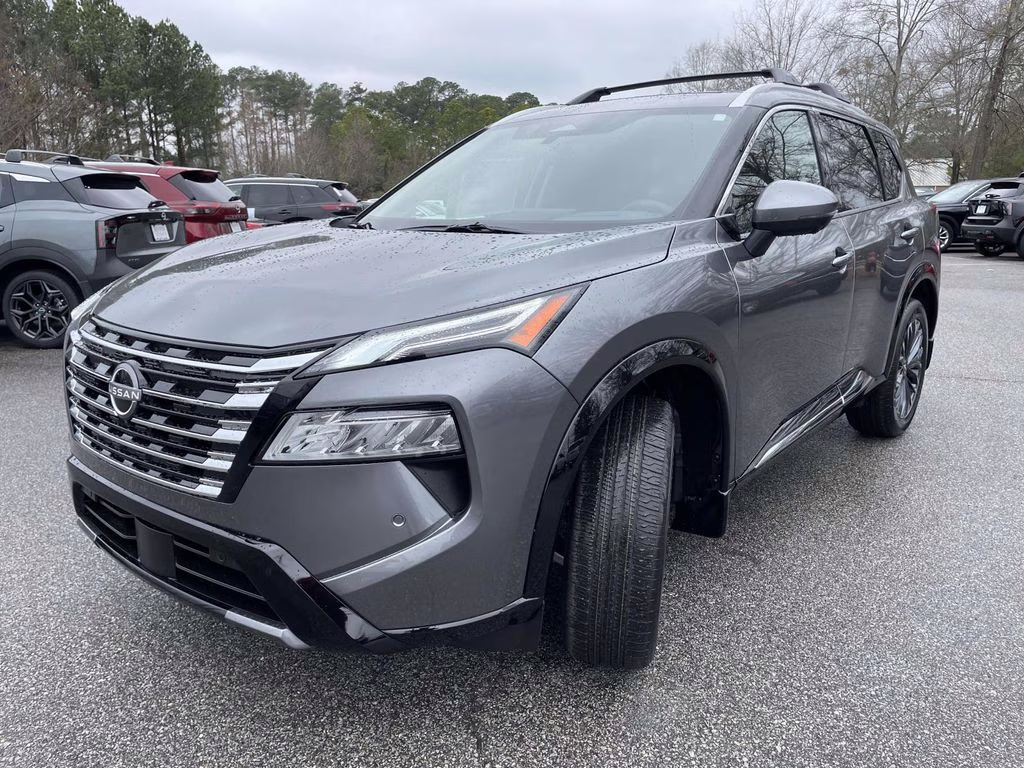 2026 Gun Metallic Nissan Rogue Platinum AWD SUV