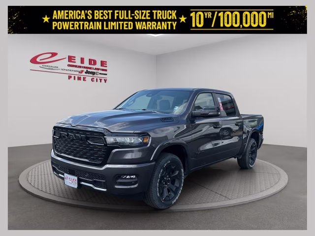 2026 Granite Crystal Metallic Clearcoat Ram 1500 Big Horn Night Edition 4X4 Truck