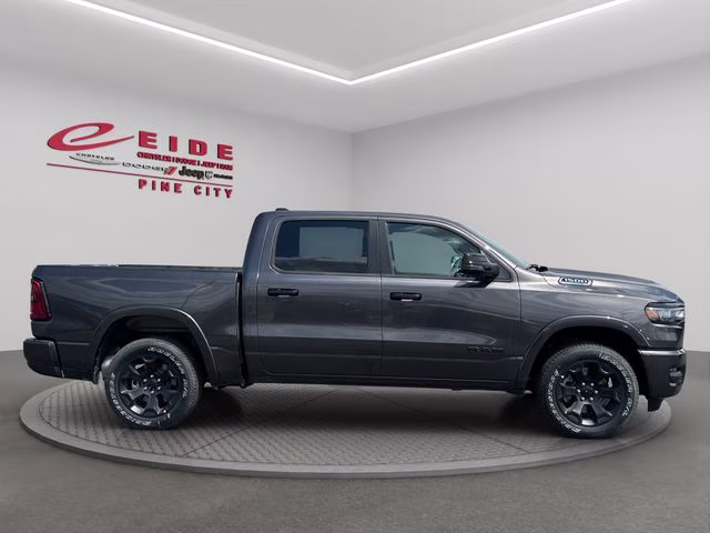 2026 Granite Crystal Metallic Clearcoat Ram 1500 Big Horn Night Edition 4X4 Truck