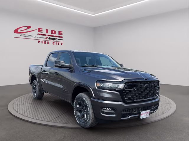 2026 Granite Crystal Metallic Clearcoat Ram 1500 Big Horn Night Edition 4X4 Truck