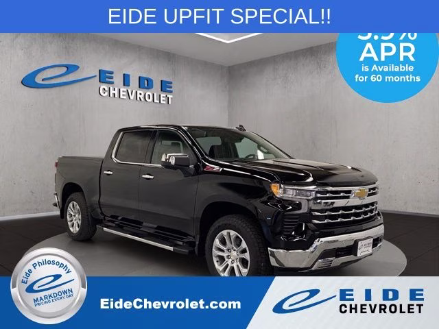 2026 Black Chevrolet Silverado 1500 LTZ 4X4 Truck