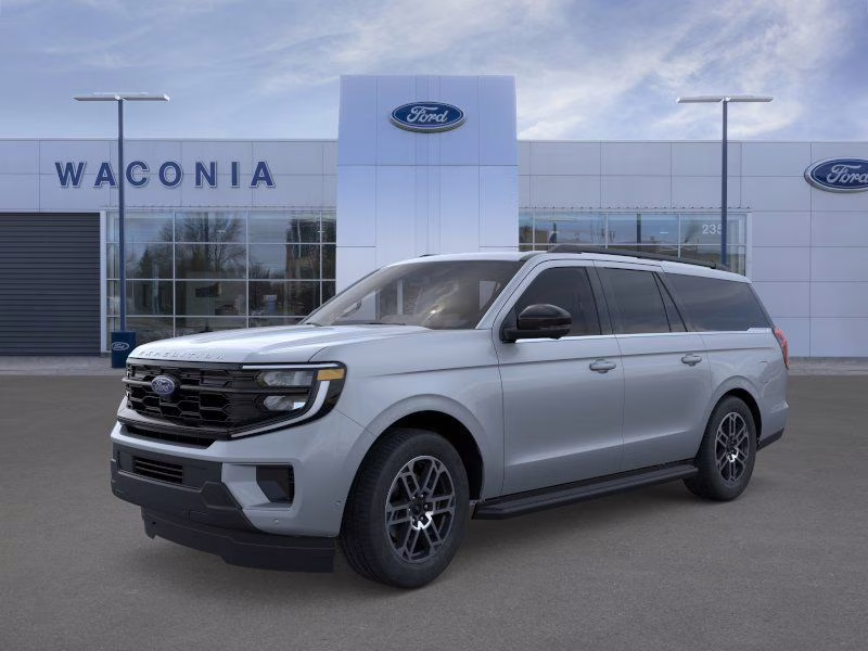 2026 Glacier Gray Metallic Tri-Coat Ford Expedition Max Active 4X4 SUV