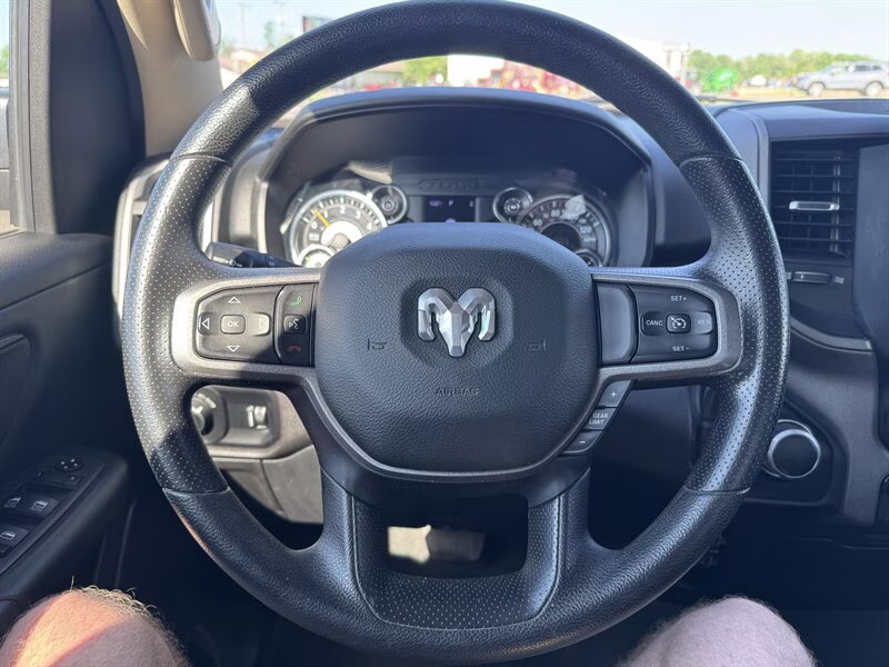 2021 Bright White Clear Coat Ram 1500 Tradesman 4X4 Truck