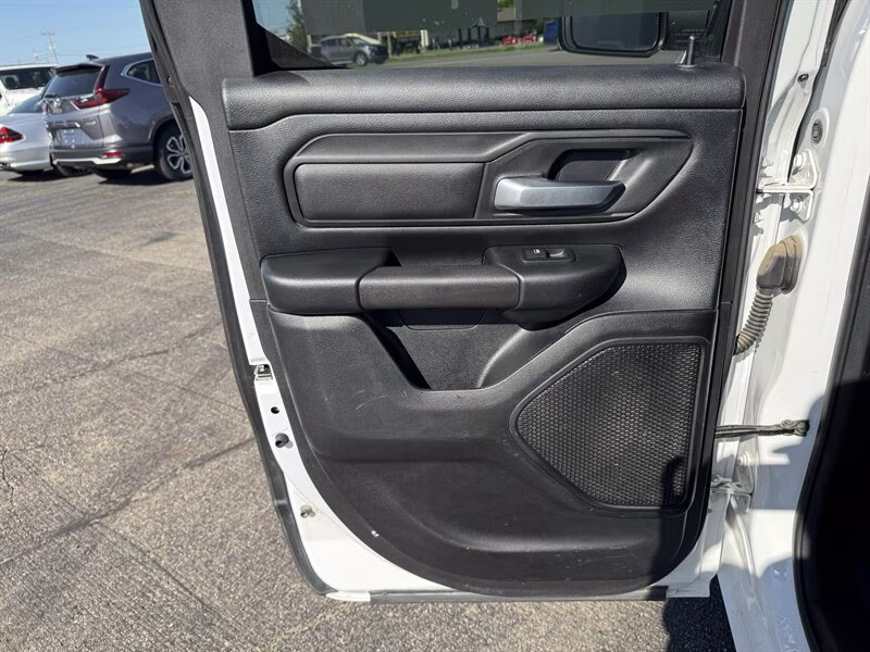 2021 Bright White Clear Coat Ram 1500 Tradesman 4X4 Truck