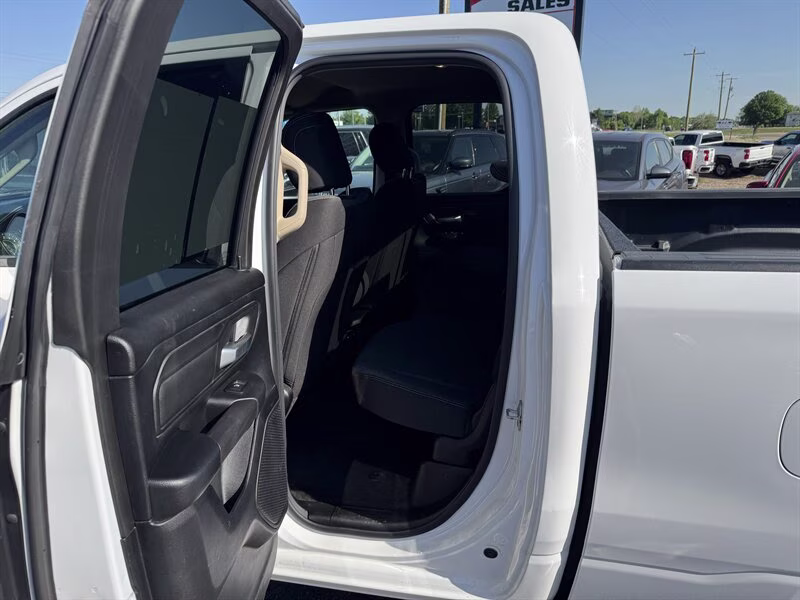 2021 Bright White Clear Coat Ram 1500 Tradesman 4X4 Truck