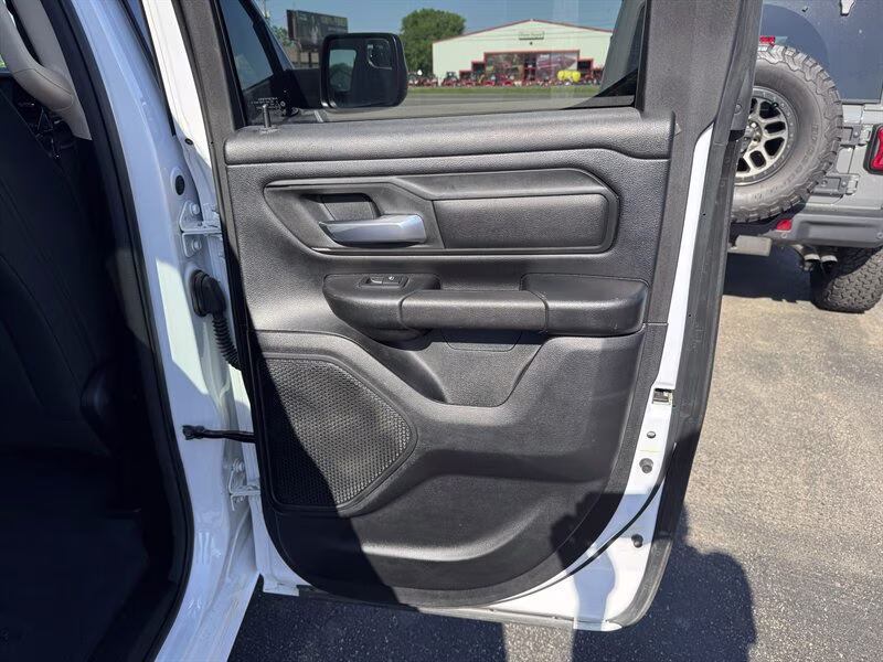 2021 Bright White Clear Coat Ram 1500 Tradesman 4X4 Truck