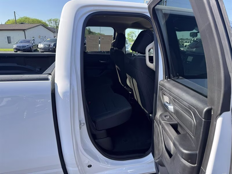 2021 Bright White Clear Coat Ram 1500 Tradesman 4X4 Truck