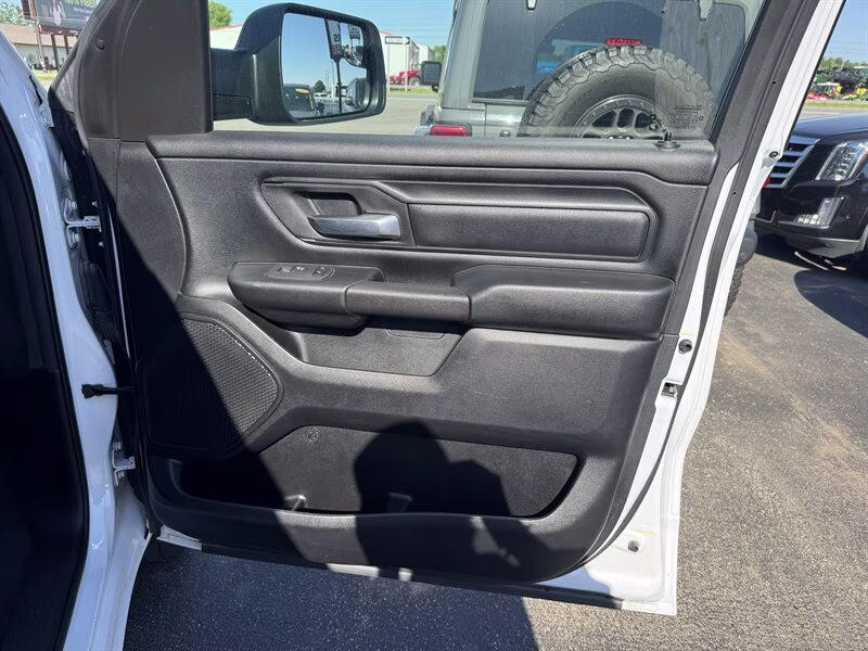 2021 Bright White Clear Coat Ram 1500 Tradesman 4X4 Truck