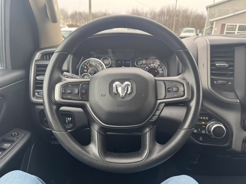 2021 Bright White Clear Coat Ram 1500 Tradesman 4X4 Truck