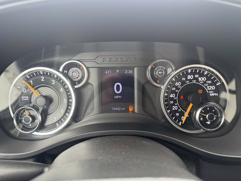 2021 Bright White Clear Coat Ram 1500 Tradesman 4X4 Truck