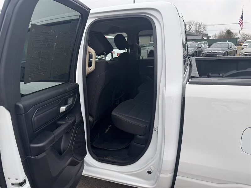 2021 Bright White Clear Coat Ram 1500 Tradesman 4X4 Truck