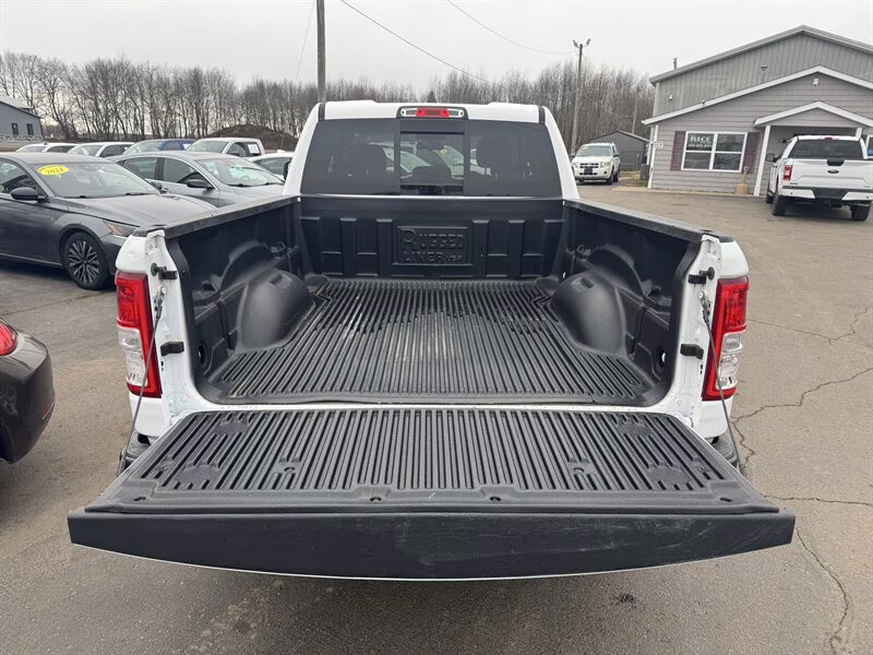 2021 Bright White Clear Coat Ram 1500 Tradesman 4X4 Truck