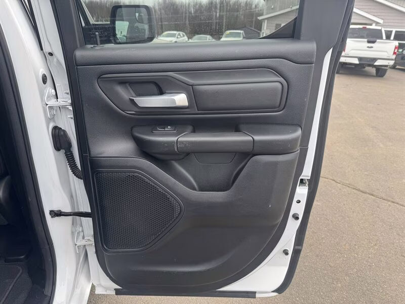 2021 Bright White Clear Coat Ram 1500 Tradesman 4X4 Truck