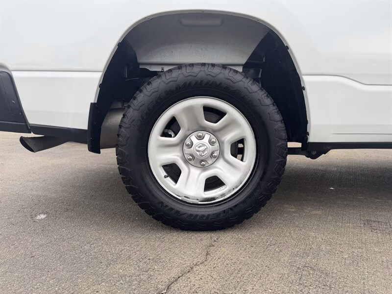 2021 Bright White Clear Coat Ram 1500 Tradesman 4X4 Truck