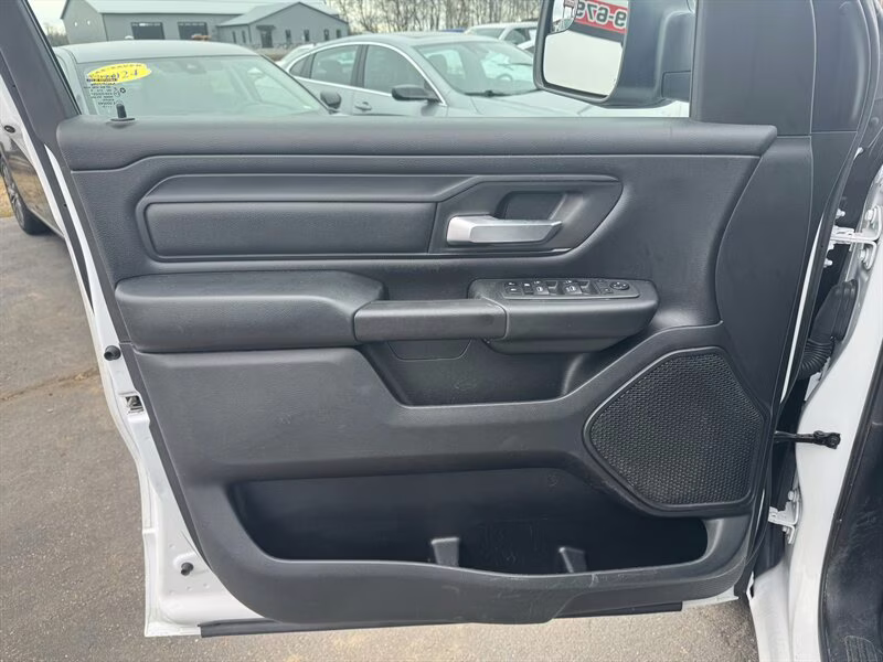 2021 Bright White Clear Coat Ram 1500 Tradesman 4X4 Truck