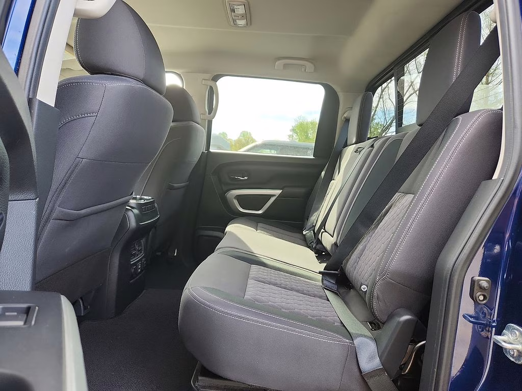 2021 Deep Blue Pearl Metallic Nissan Titan SV 4X4 Truck