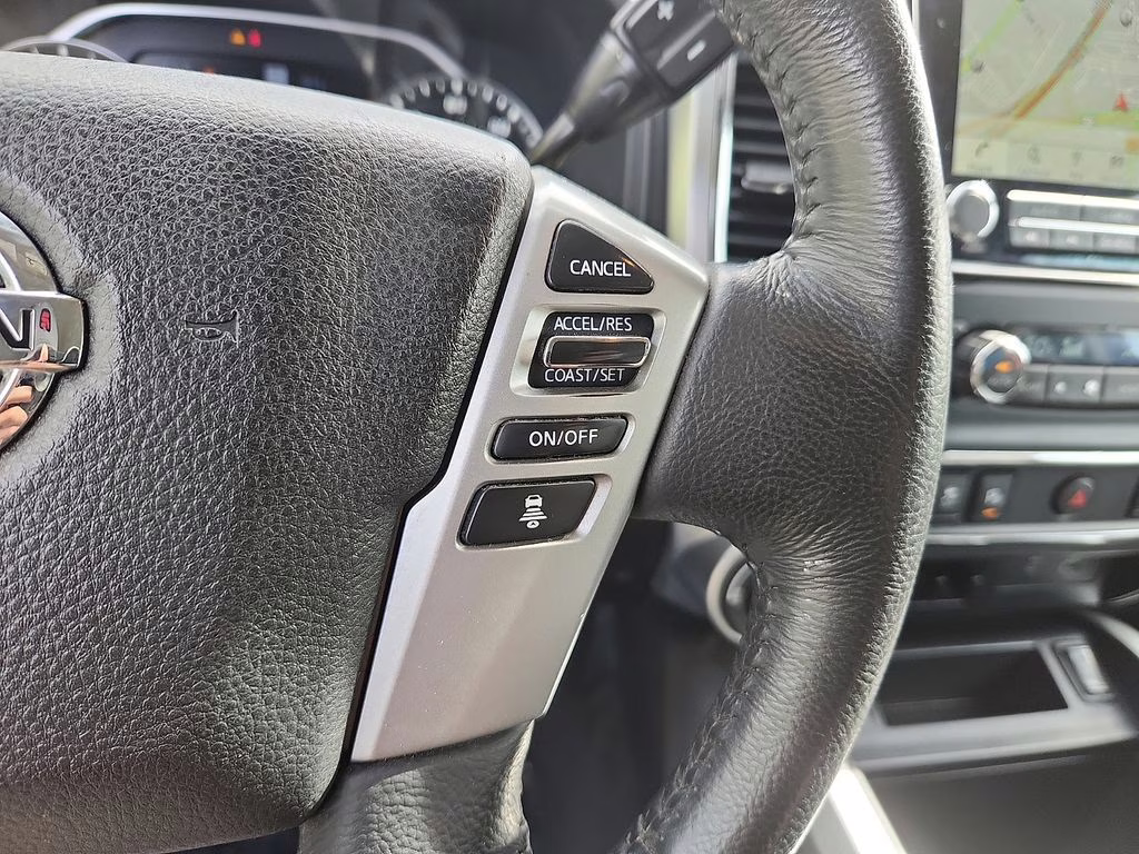 2021 Deep Blue Pearl Metallic Nissan Titan SV 4X4 Truck