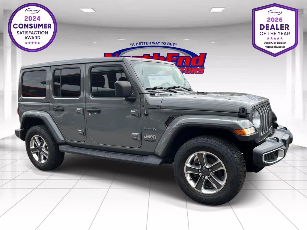 2021 Sting-Gray Clearcoat Jeep Wrangler Unlimited Sahara 4X4 SUV