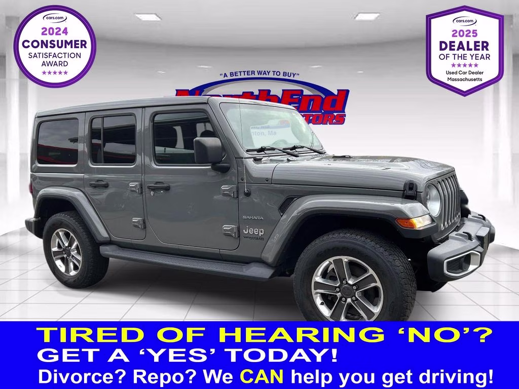 2021 Sting-Gray Clearcoat Jeep Wrangler Unlimited Sahara 4X4 SUV