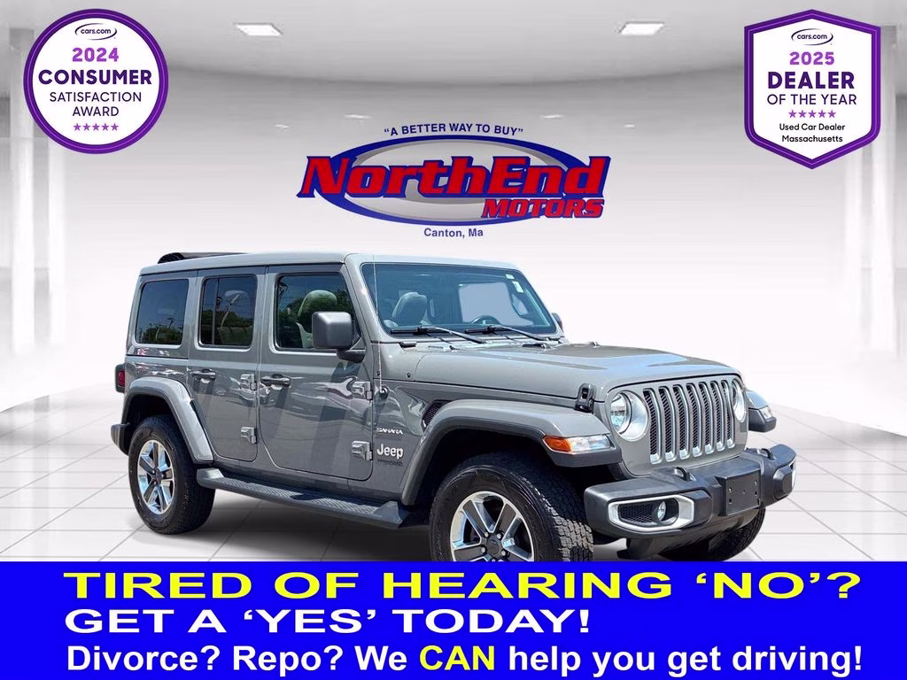 2021 Sting-Gray Clearcoat Jeep Wrangler Unlimited Sahara 4X4 SUV
