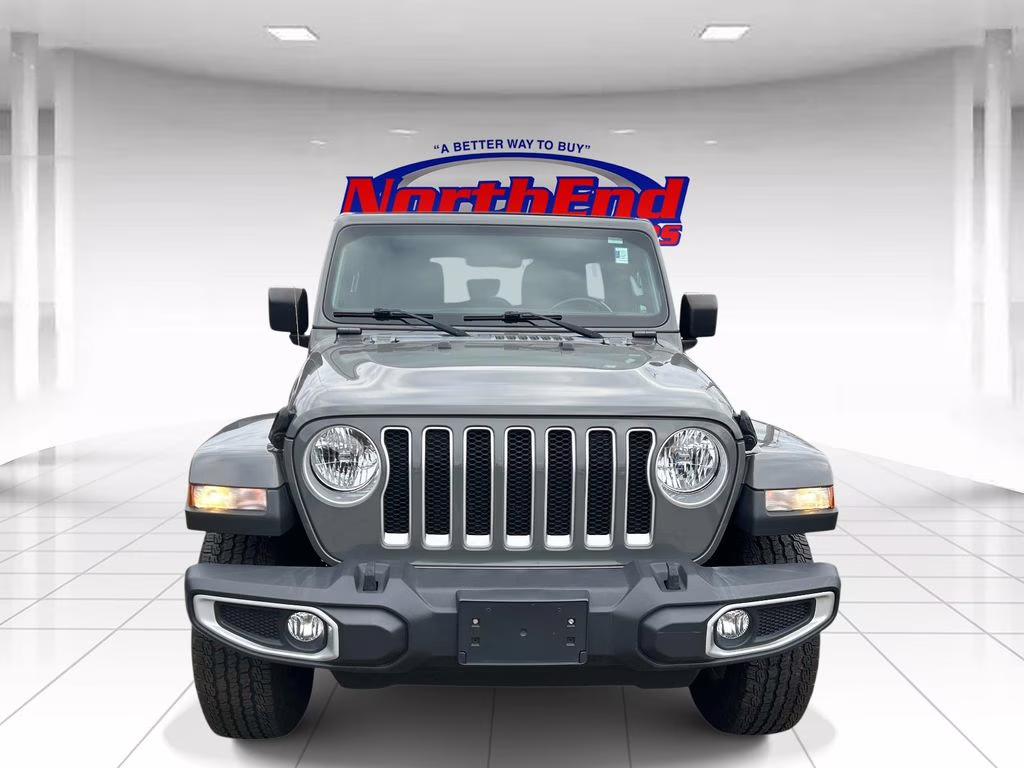 2021 Sting-Gray Clearcoat Jeep Wrangler Unlimited Sahara 4X4 SUV