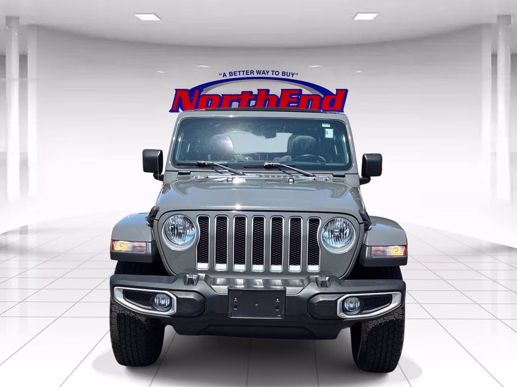 2021 Sting-Gray Clearcoat Jeep Wrangler Unlimited Sahara 4X4 SUV