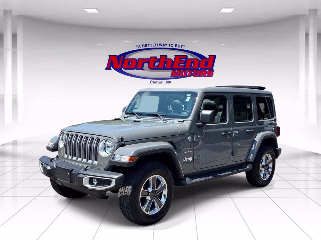 2021 Sting-Gray Clearcoat Jeep Wrangler Unlimited Sahara 4X4 SUV