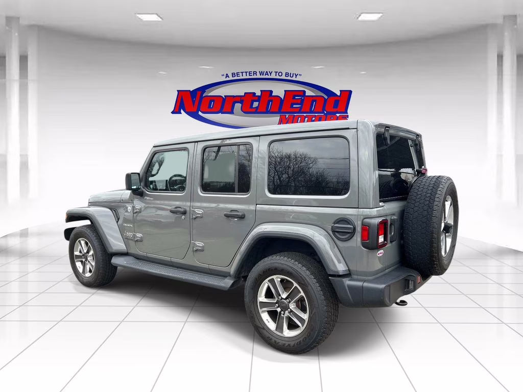 2021 Sting-Gray Clearcoat Jeep Wrangler Unlimited Sahara 4X4 SUV