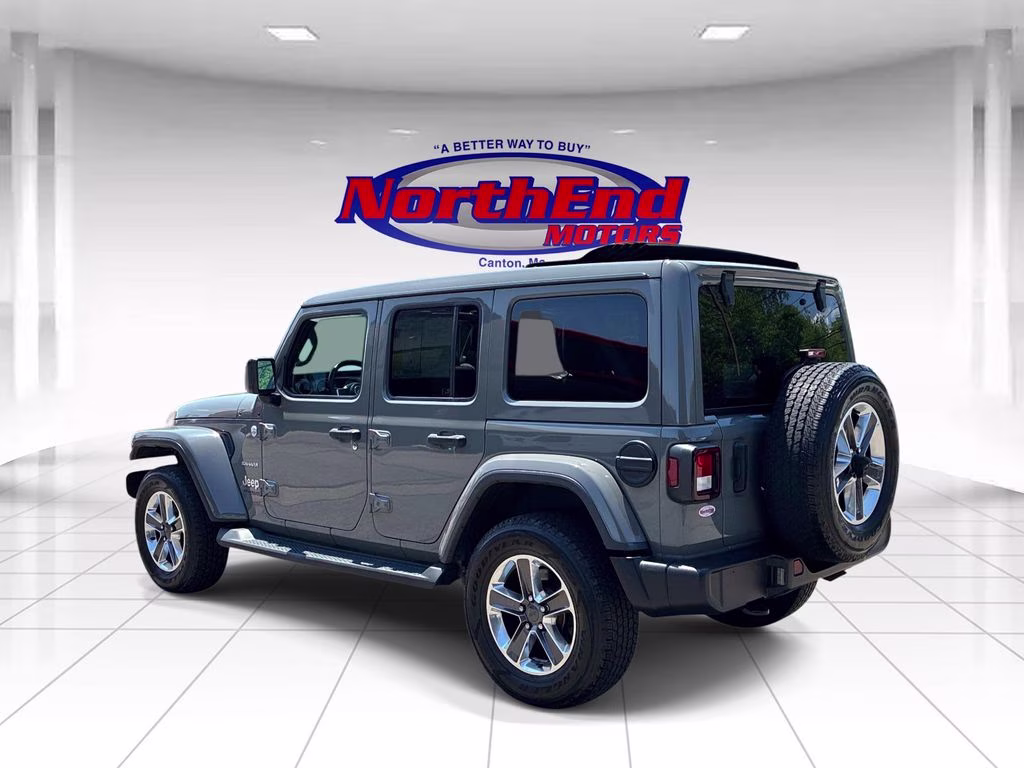 2021 Sting-Gray Clearcoat Jeep Wrangler Unlimited Sahara 4X4 SUV