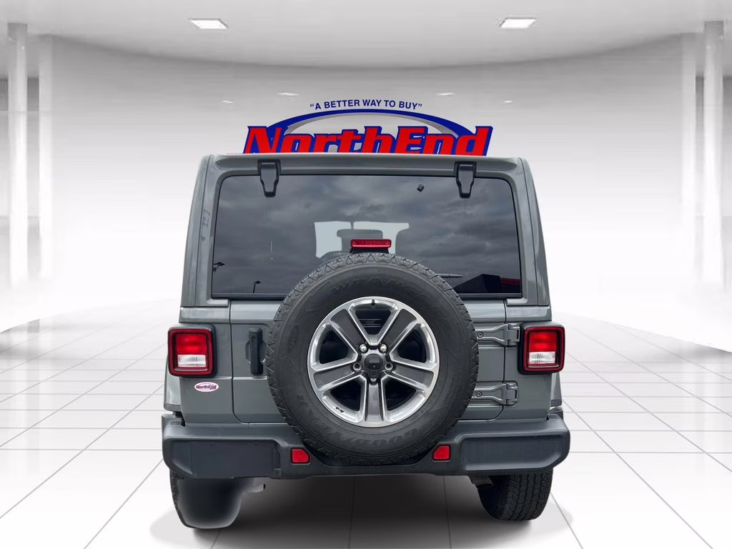 2021 Sting-Gray Clearcoat Jeep Wrangler Unlimited Sahara 4X4 SUV