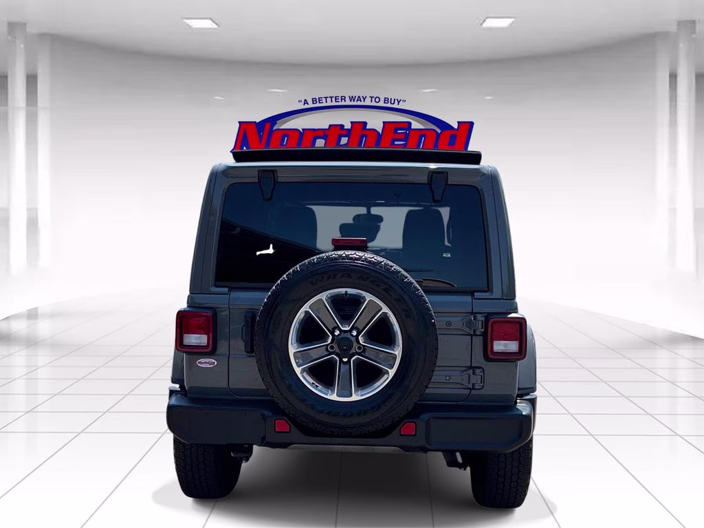 2021 Sting-Gray Clearcoat Jeep Wrangler Unlimited Sahara 4X4 SUV