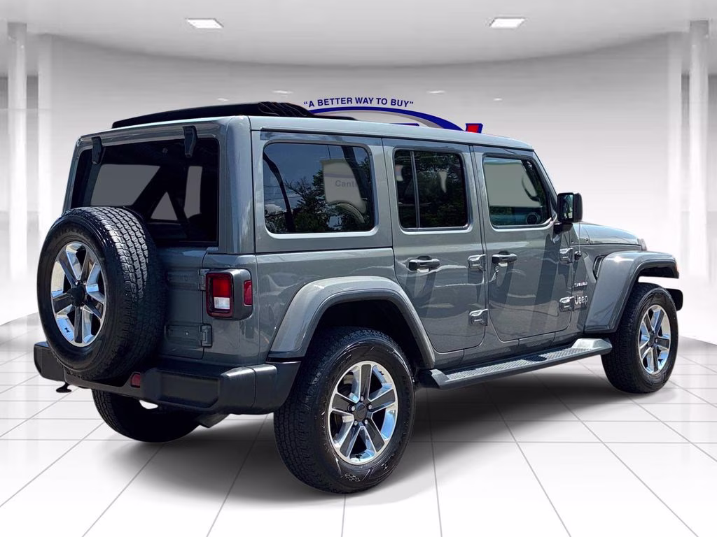 2021 Sting-Gray Clearcoat Jeep Wrangler Unlimited Sahara 4X4 SUV
