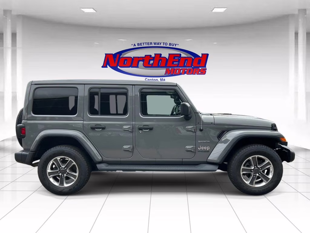 2021 Sting-Gray Clearcoat Jeep Wrangler Unlimited Sahara 4X4 SUV