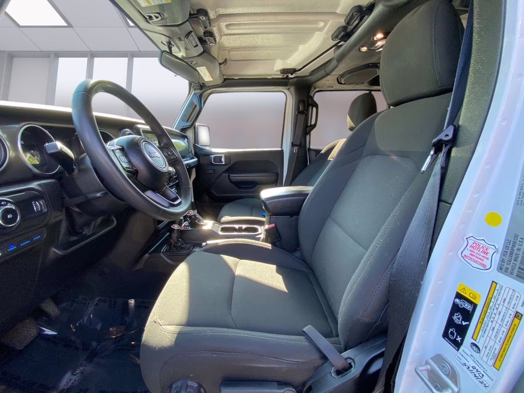 2023 Bright White Clearcoat Jeep Wrangler Willys 4xe 4X4 SUV